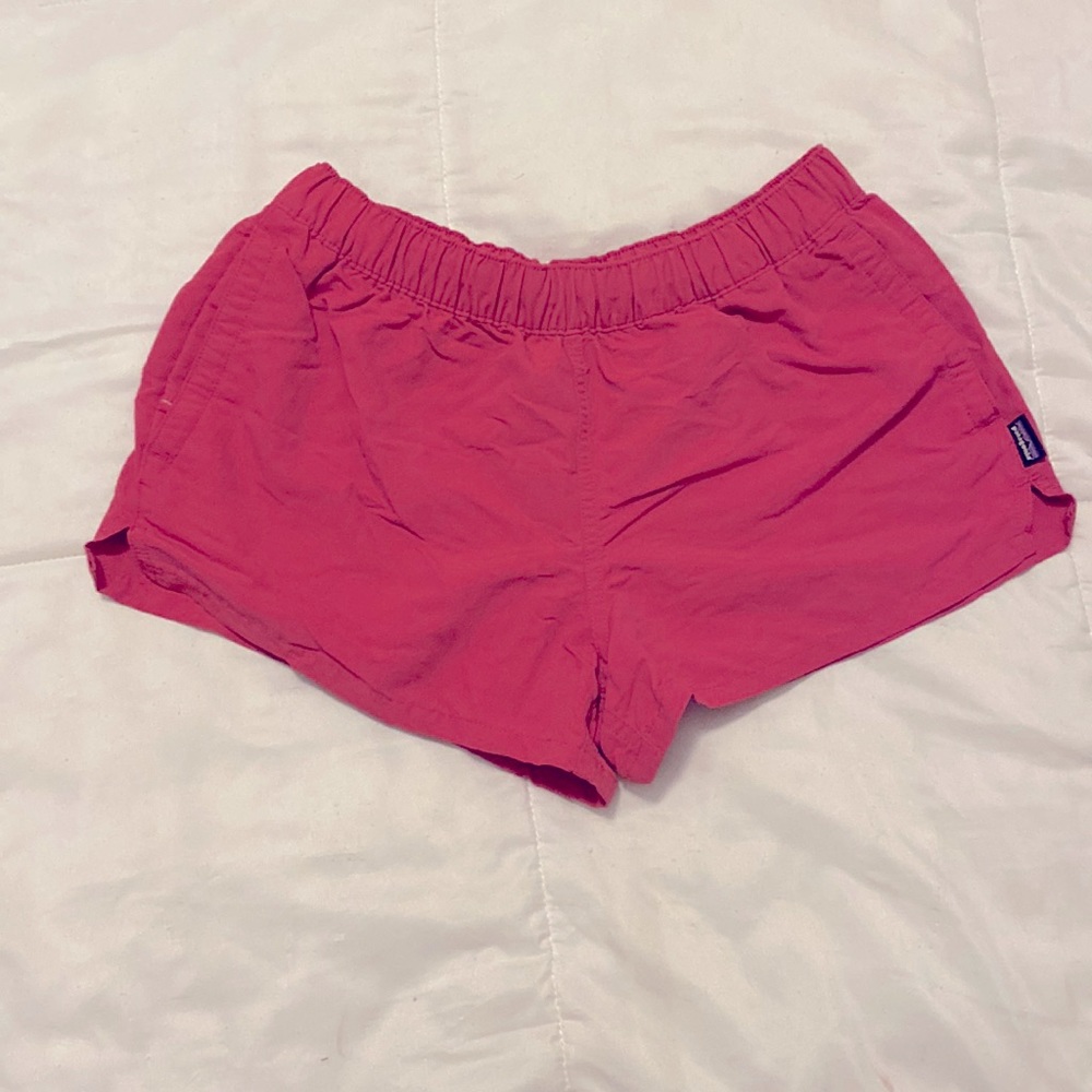 Patagonia Barely Baggies shorts pink